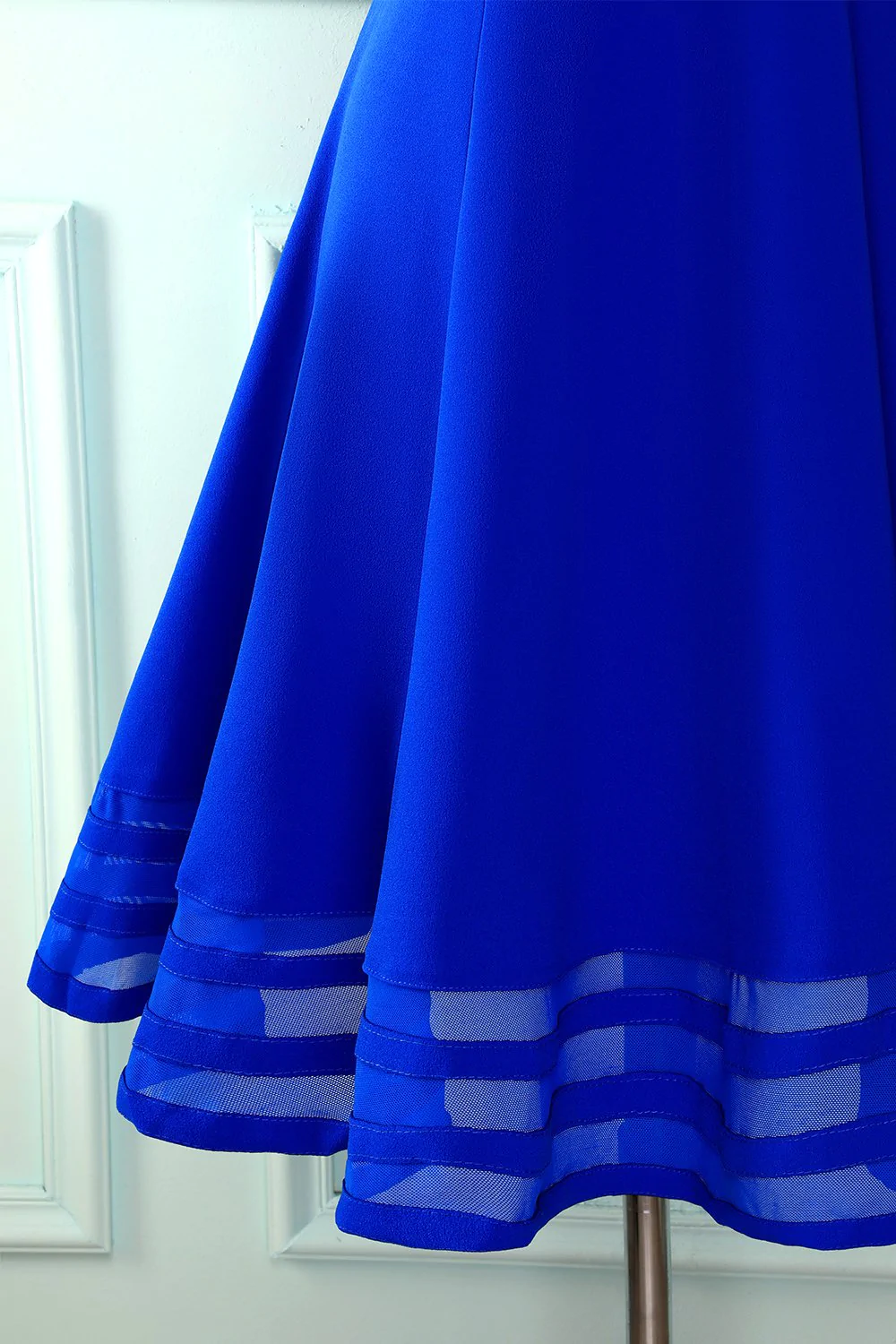 Cute Royal Blue Short Homecoming Dress 8th Graduation Dress Y672