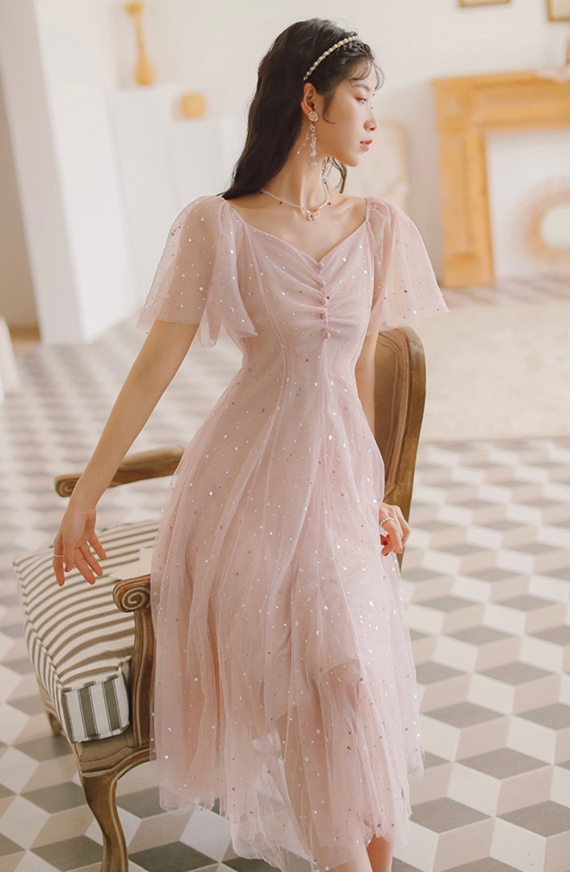Fairy Dress Princess Core Dress Women Party Dress Wedding Guest