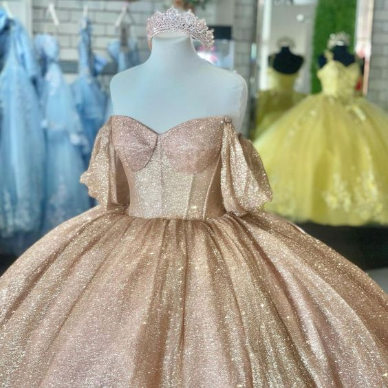 Rose gold dress sweet deals 16