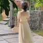 Fairy Dress White/Black A-line Prom Dress,Chic Design Y1370