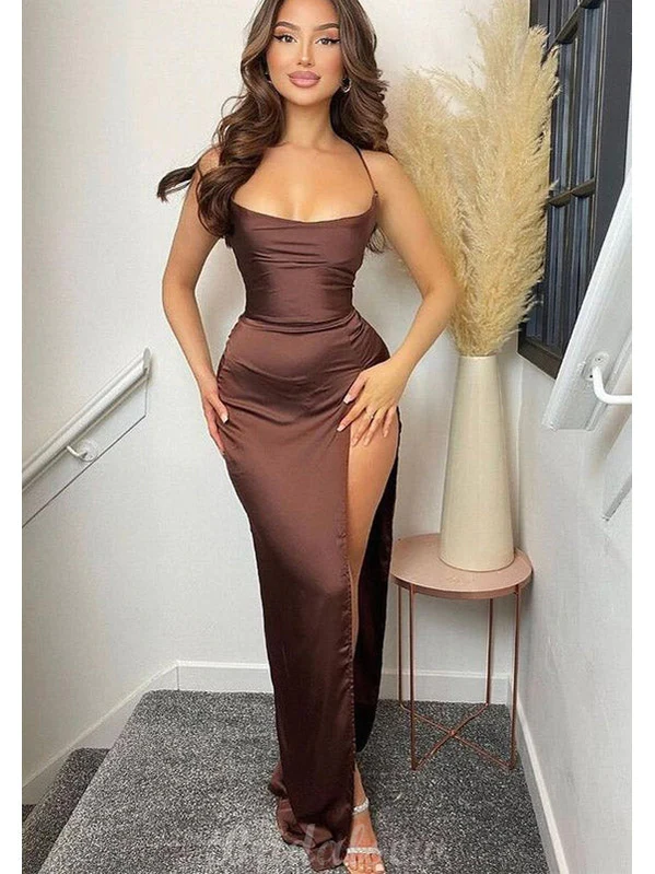 Simple Mermaid Sexy Unique Elegant Black Girls Slay Elegant Evening Modest Long Prom Dresses Y29
