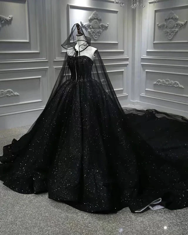 Black ball gown store