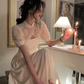 Fairy Dress White/Black A-line Prom Dress,Chic Design Y1370