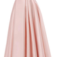 Off The Shoulder Burgundy Satin Long Prom Dress Y770