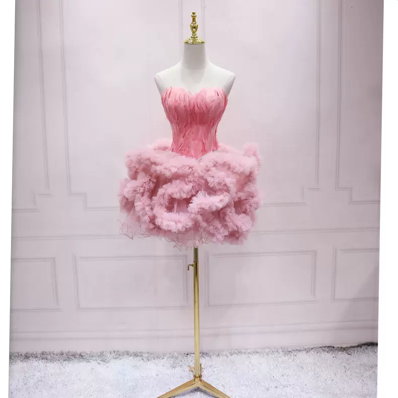 Pink Homecoming Dress Cute Homecoming Dress s48