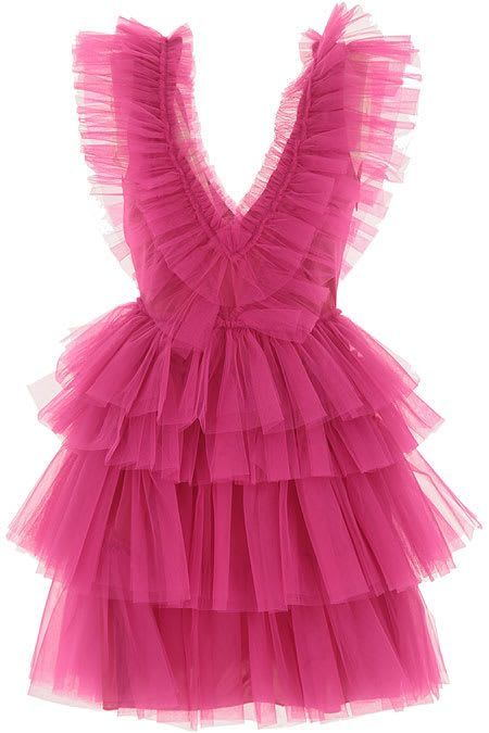 A Line V Neck Tiered Homecoming Dress,Tulle Short Prom Party Dresses Y1458
