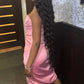 Pink 19th Birthday Dress Outfit Black Girl,Lovely Pink Strapless Homecoming Dress  Y643
