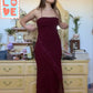 Elegant Sheath/Column Tea-Length Prom Dress,Simple Party Dress Y751