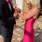 Elegant Mermaid Satin Long Prom Dress ,Charming Evening Dress Y1623