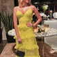 Spaghetti Straps V Neck Long Prom Dresses,Evening Party Dresses Y1305