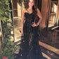 Black Fashion new prom dress party dress evening dress Y1607