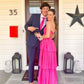 Hot Pink Prom Dress, Sexy Prom Dress Y1581