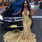 Charming Mermaid V Neck Evening Dress,Sexy Evening Gown Y842