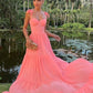 A-line Sleeveless Long Prom Dress,Elegant Formal Gown Y1042