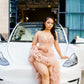 African Wedding Reception Dress, Prom Dress with Corset, Mermaid Evening Dress, Corset Evening Dress Y1459
