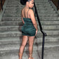 Sexy Spaghetti Straps Bodycon Dress,Birthday Outfit Dress,Mini Homecoming Dress Y1822