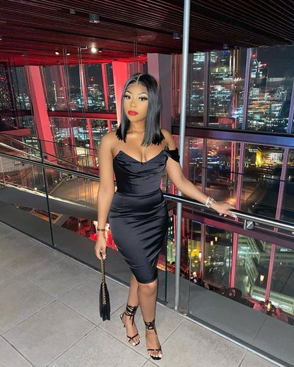 Sheath Homecoming Dresses 16th Birthday Outfits,Black Girl Short Club – Simplepromdress