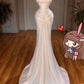 Classy Mermaid Long Evening Dress Charming Formal Gown Y616