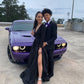 Long Prom Dresses, Long Sleeve Black Prom Dresses With Slit A Line Prom Dresses Y1224