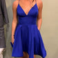 Royal Blue Homecoming Dress,Winter Formal Dress, Pageant Dance Dresses, Back To School Party Gown Y677